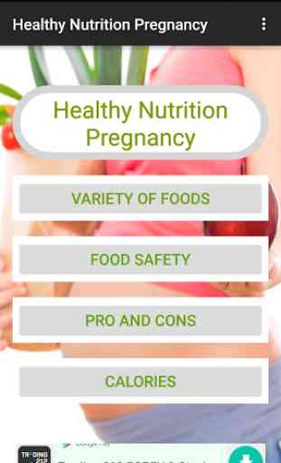Healthy Nutrition Pregnancy 1