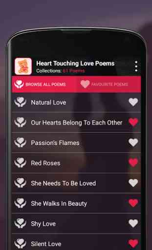 Heart Touching Love Poems 2