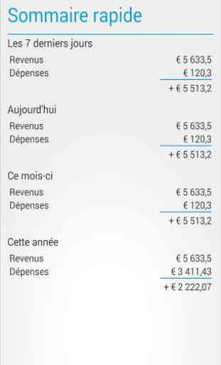 Home Budget Manager (français) 4
