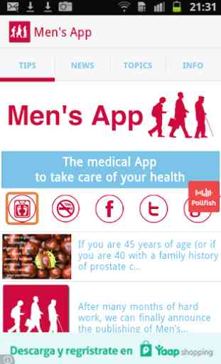 Men's App - men's health 1