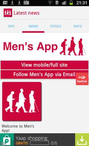 Men's App - men's health 2