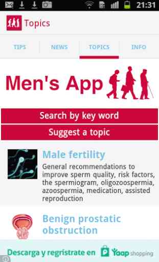 Men's App - men's health 3
