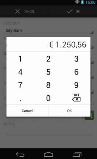 Money Manager Ex pour Android 3