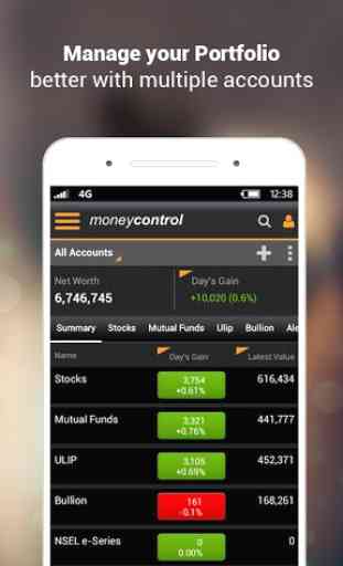 Moneycontrol Markets on Mobile 4