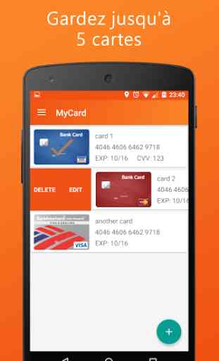 MyCard lite - Paiement NFC 2