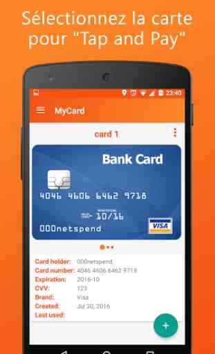 MyCard lite - Paiement NFC 3