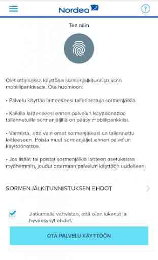 Nordea mobiilipankki - Suomi 1