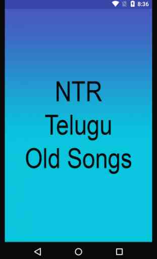 NTR Telugu Old Songs 1