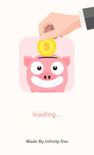 Piggy Bank Gardez l'argent 1