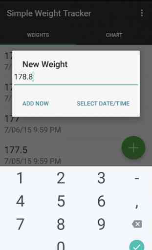 Simple Weight Tracker 2