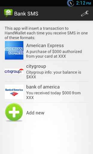 SMS de Banque 1