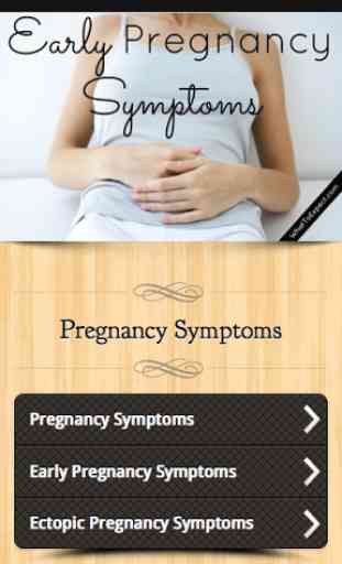 Symptôme grossesse Guide rapid 1