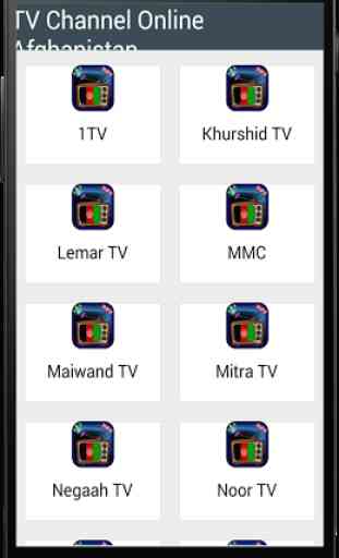 télévision ligne Afghanistan 1