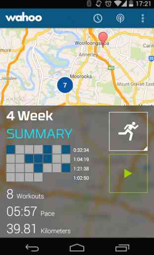 Wahoo Fitness: Workout Tracker 1