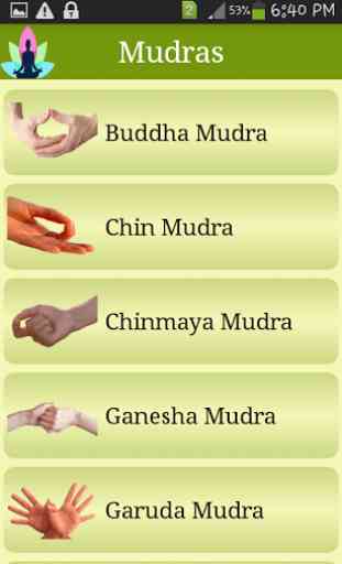 Yoga Mudras(Hand Yoga) 3