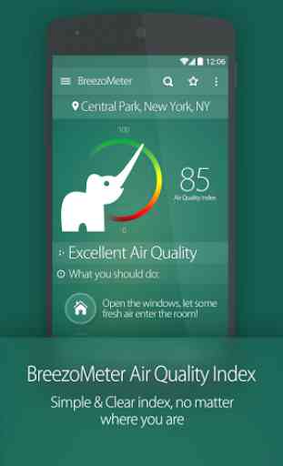 Air Quality Index BreezoMeter 1