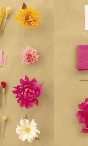 bricolage fleur de papier 4
