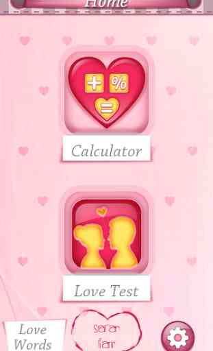 Calculatrice D'amour-Jeu 1