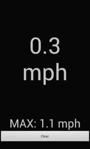 Compteur de vitesse GPS (mph) 1