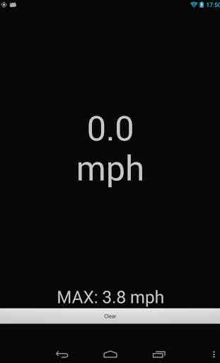 Compteur de vitesse GPS (mph) 2