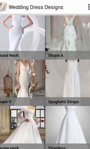 Designs de robe de mariage 2