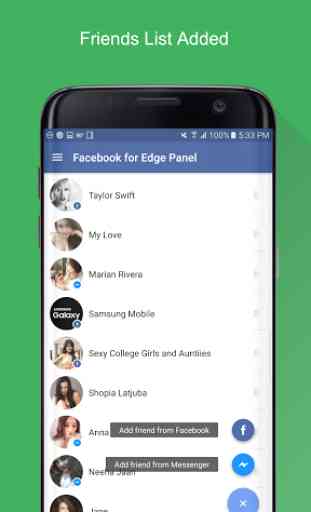 Edge Panel for Facebook 4