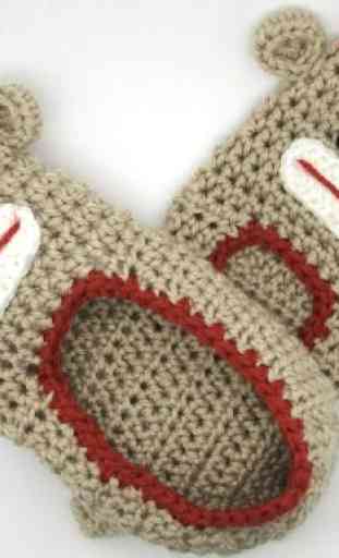 idées crochet pantoufle 4