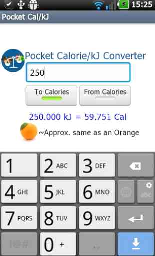 Pocket Cal/kJ 2