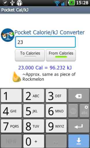 Pocket Cal/kJ 3