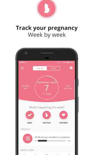 Pregnancy App & Baby Tracker | Preglife 2