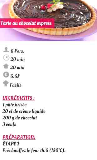 Recettes gâteaux & Pâtisseries 4