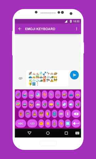 Round Emoji Keyboard Color 4