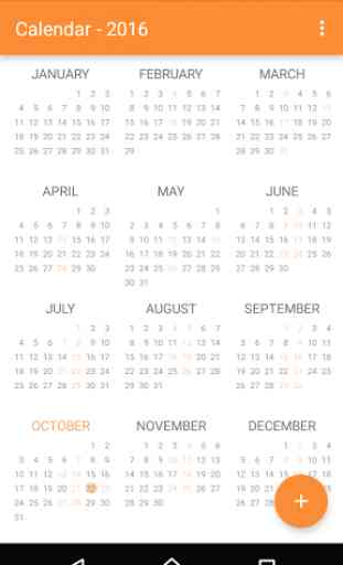Simple Calendar 1