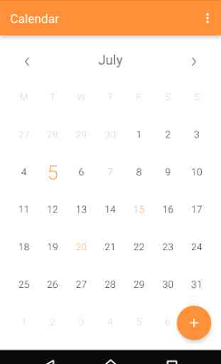 Simple Calendar 2