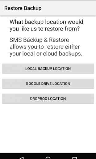 SMS Backup & Restore 3