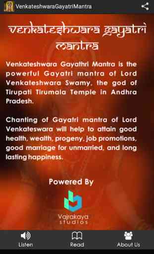 Venkateswara Gayatri Mantra 4