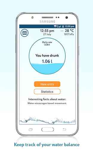 Water Control - water tracker 1