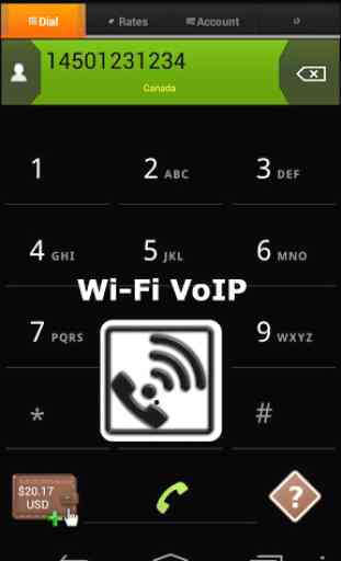 Wi-FI VoIP: appels Wifi 3G 1