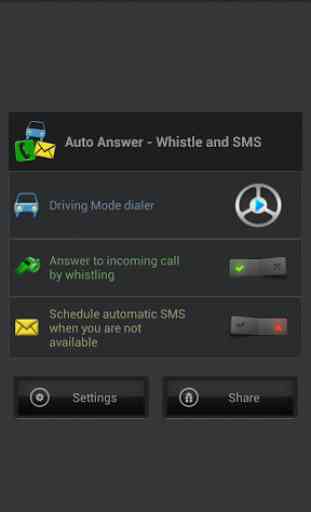 Auto Answer - Whistle & SMS 2