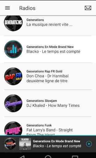 Générations hip hop rap radios 3