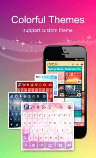 IQQI Keyboard - emoji, themes 2