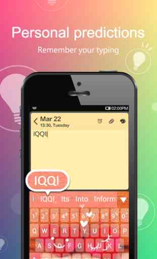 IQQI Keyboard - emoji, themes 4