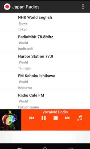 Japon radios 1