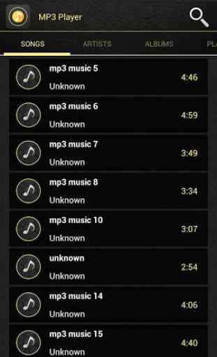 Lecteur MP3 pour Android 2