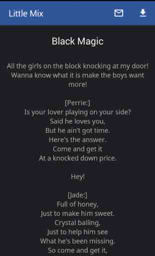 Little Mix Lyrics 3