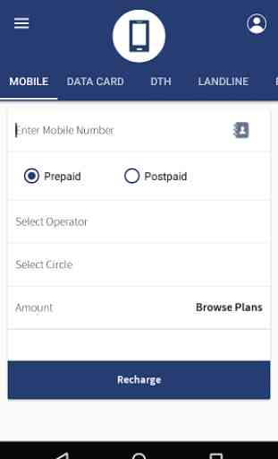 Mobile Recharge, Bill Payment 3