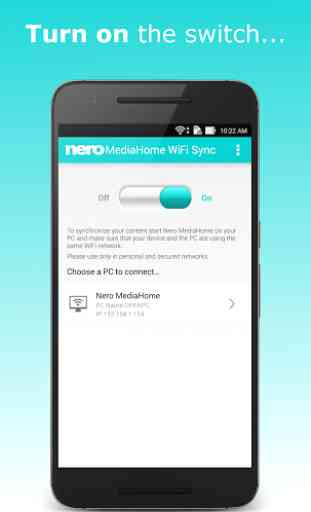 Nero MediaHome WiFi Sync 4
