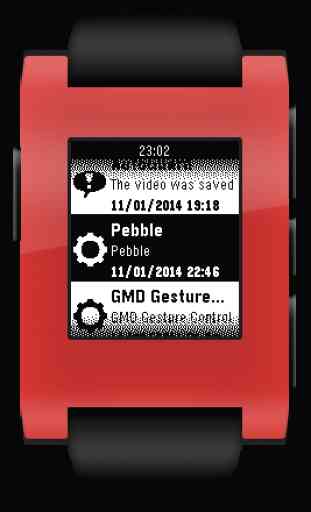 Notification Center for Pebble 4