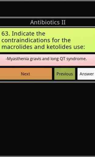 Pharmacology exam questions 1