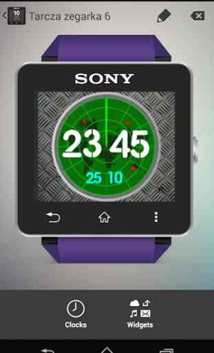 Radar clock Smartwatch 2 1